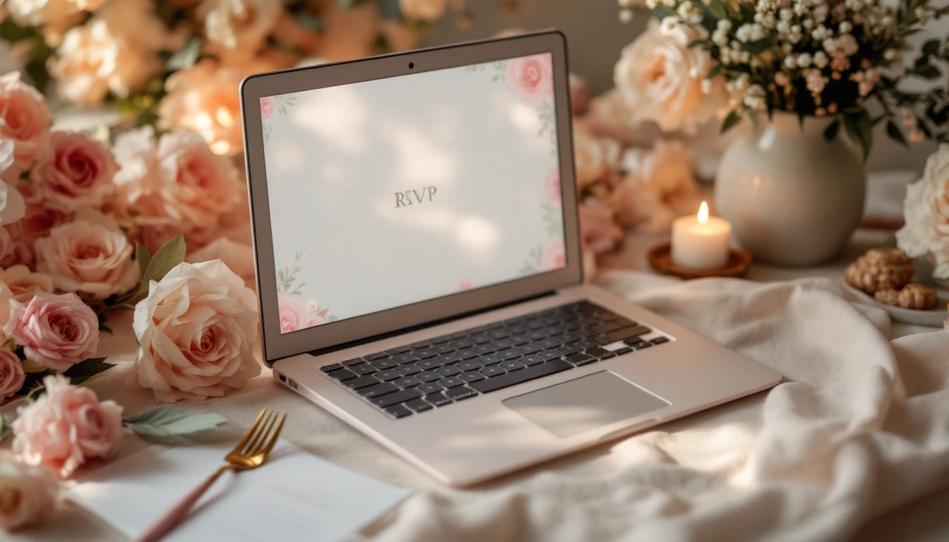 Lista de invitados y RSVP para boda online: guía completa