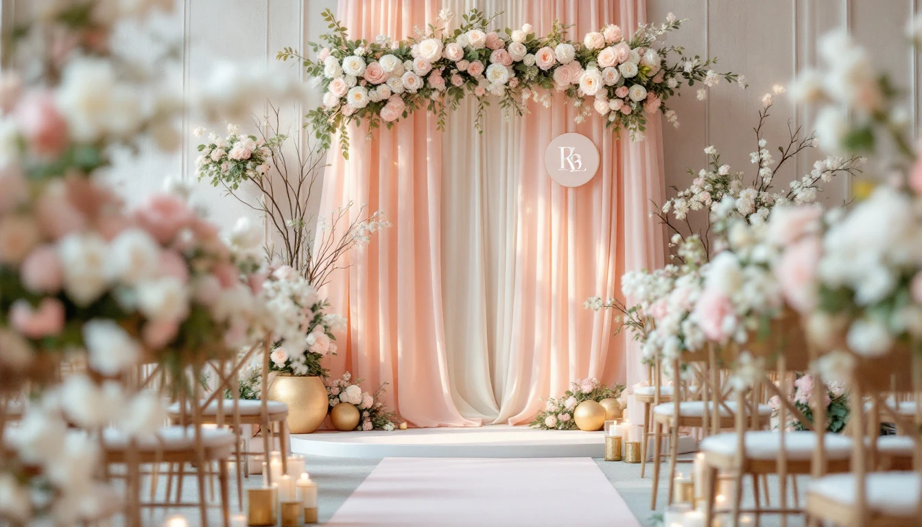 Temas de boda personalizados con iniciales y estilo único