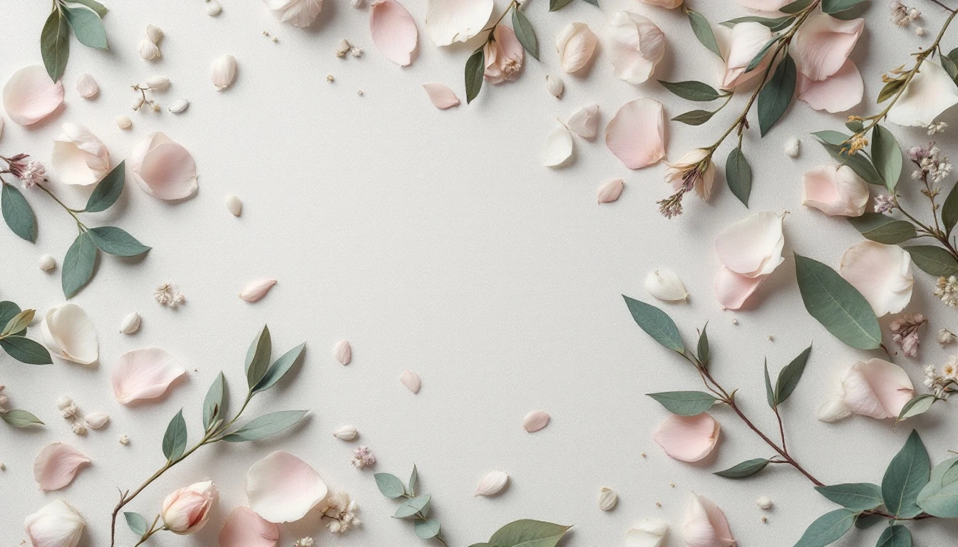 Confeti boda alternativas sostenibles para tu gran día