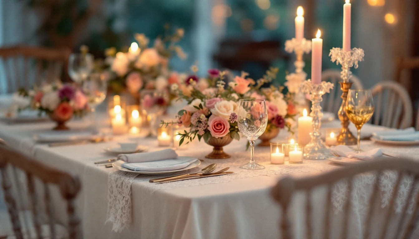 decoración boda vintage romántica ideas y consejos