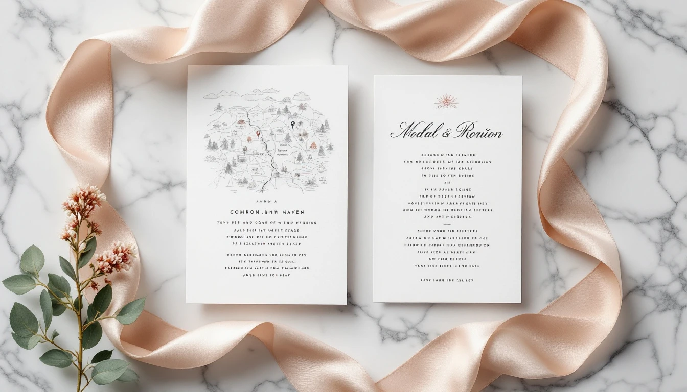 Invitaciones boda con mapa de ubicación – Guía completa