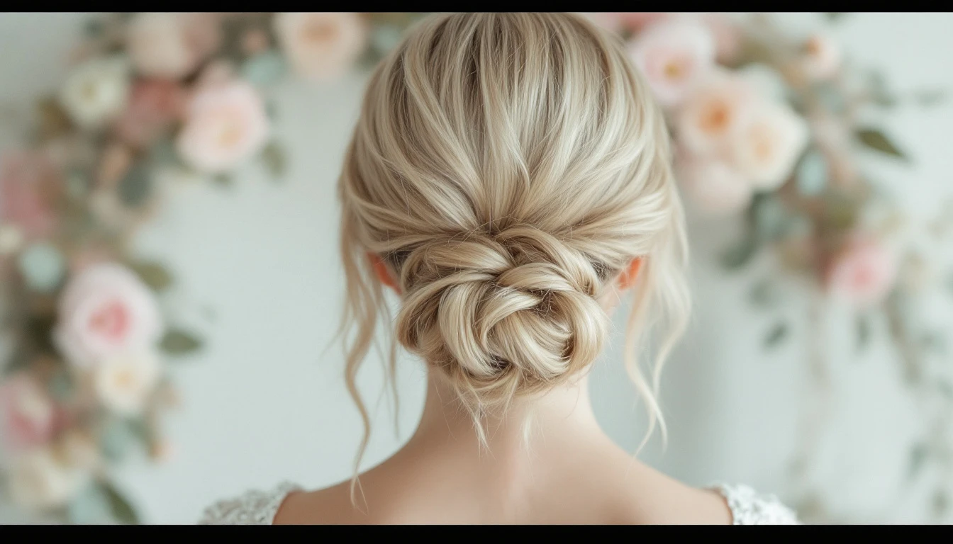 Peinado novia media melena sencillo: ideas fáciles y elegantes