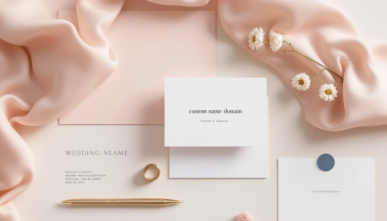 Web de boda con dominio propio personalizado – Guía completa